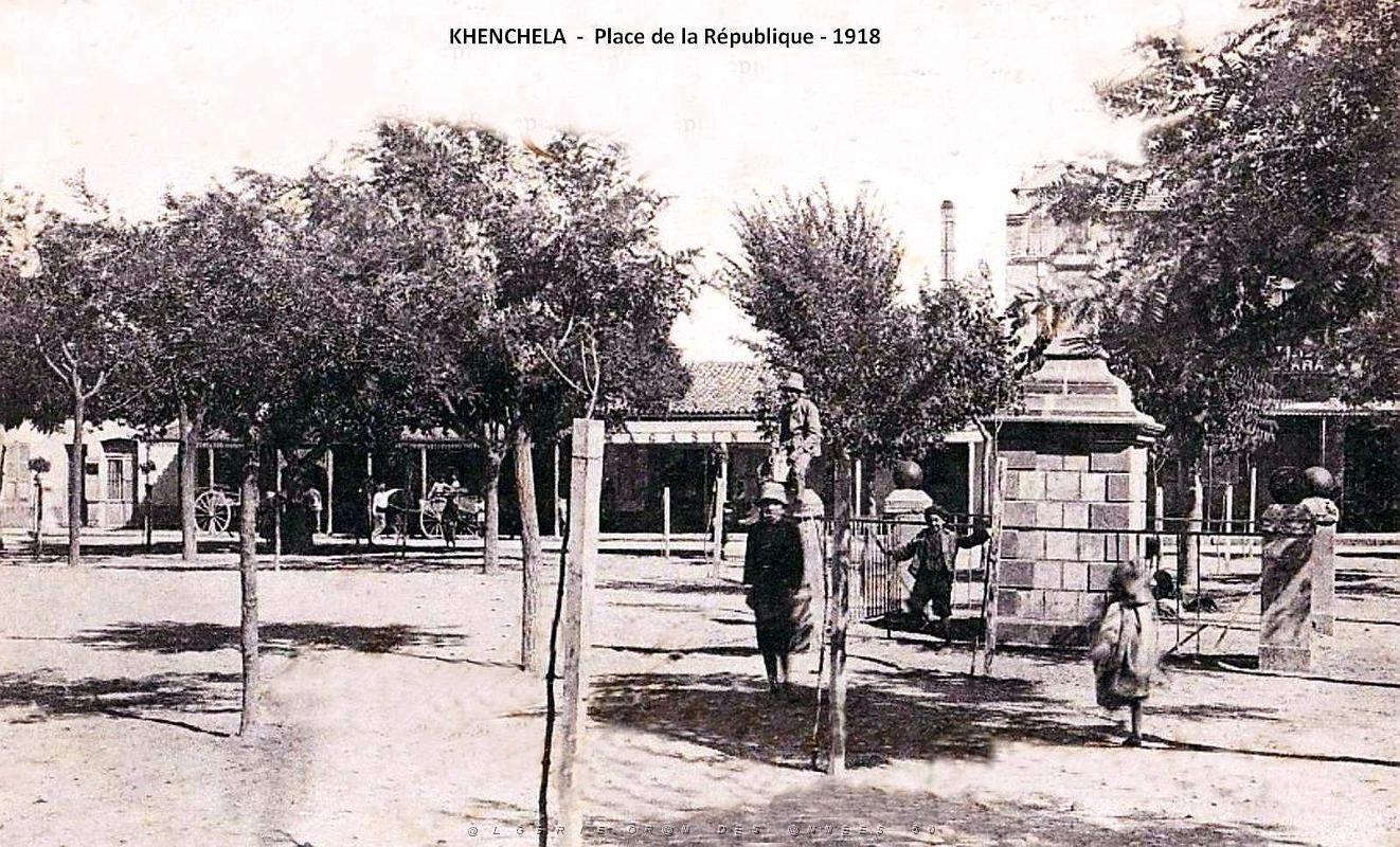 Khenchela - Place de la Republique - 1918.jpg